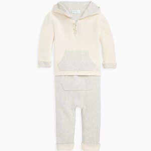 NWT *Polo Ralph Lauren  Baby's Knit Organic Cotton Set (Size 3-6M)